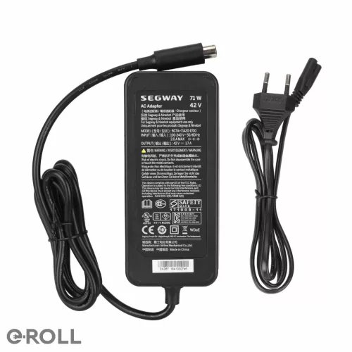 Eredeti Segway töltő G30 Max(EU Plug) 36V 42V 1.7A