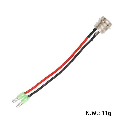 GX16 charging cable with inline connector