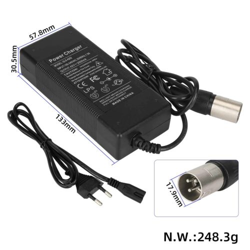 42V2A töltő with Kallon Head(EU Plug)