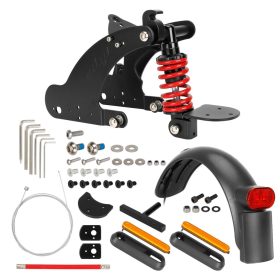 Black-Red Rear Suspension for Xiaomi Electric Scooter 4 Pro