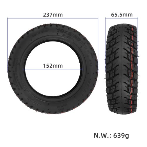  10*2.50(60/85-6) tubeless tire