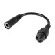 adapter cable of DC2.1 to GX16 big aviation head with 3 pins