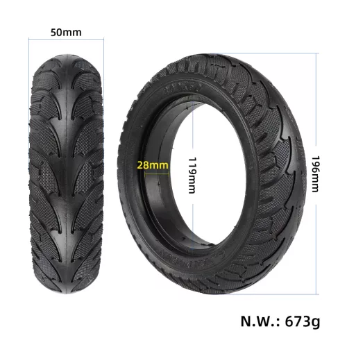 200x50 tömör gumi  8" RISINGSUN 