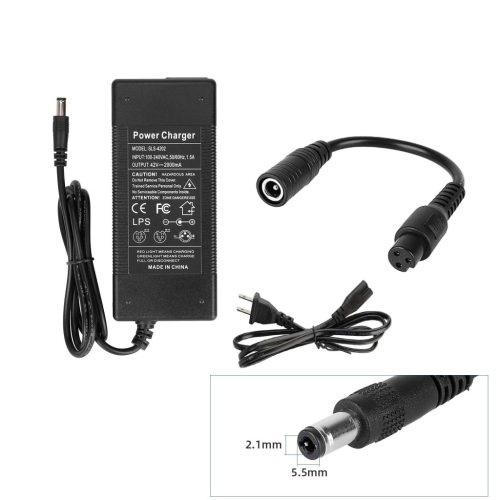 42V2A small aviation head charger (European standard) - 9mm aperture