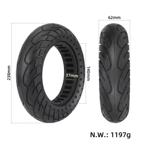  10x2,5 tömör gumi (37mm slot)