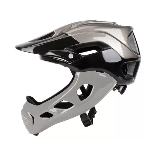 Off-road rolleres/ biciklis bukósisak- levehető állrésszel /könnyített cross 