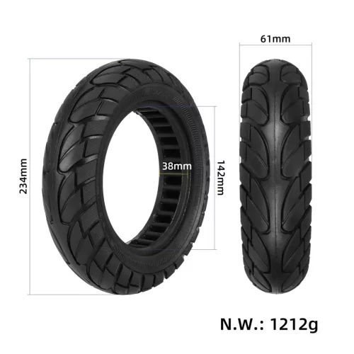 10x2,50 tömör gumi (38mm) 