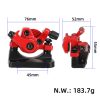 KugooM4 red rear disc brake (top fan type)