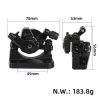 KugooM4 black rear disc brake (top fan type)