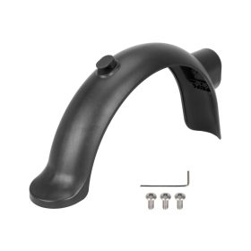  Black rear fender with hook and screws for Xiaomi 4 pro scooters
