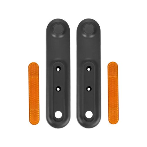 Gray front fork decorative shells+ yellow reflector bars for Xiaomi4 Ultra scooters