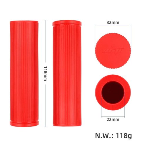 red handlebar covers for bike and xiaomi 4 Pro without slot