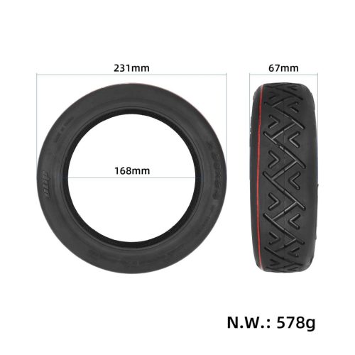 10" 250*54 Off-road külső gumi (Tubeless) 