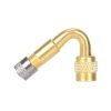 Gold 45 degree air nozzle