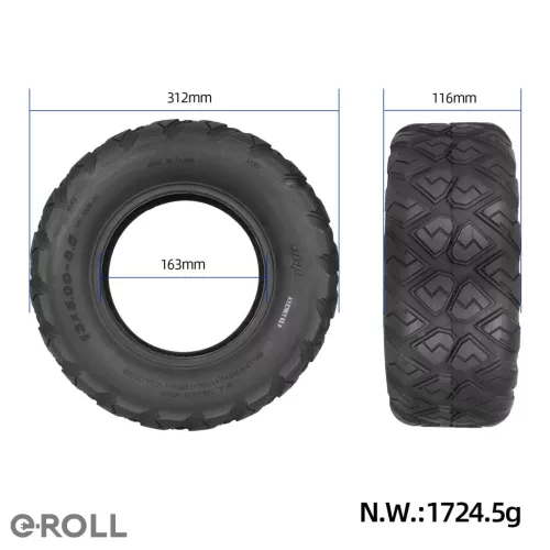 13x5,00-6,5 off-road külső gumi (tubeless) 13"