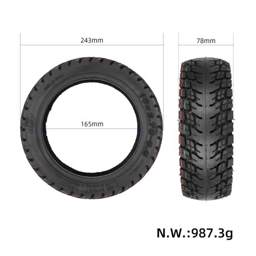  Self-repairing 10*2.70-6.5 Off-road Tubeless Tire