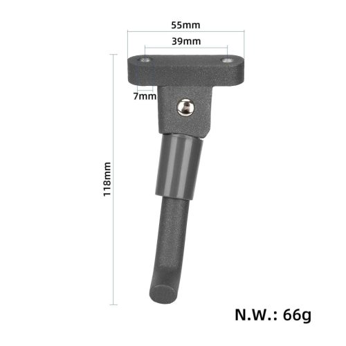 black kickstand with 2 screws for xiaomi 4 Pro scooters