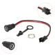 DC 2,1 mm töltőcsatlakozó – E-roller
