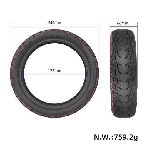 60/65-6.9 self-repairing off-road tubeless tire