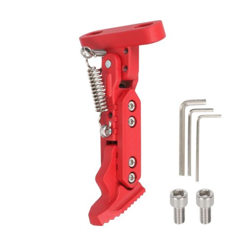 Red adjustable kickstand for F and Xiaomi 4 series scooters