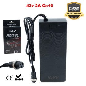   Prémium 36V-os töltő (42V-os kimenet) 2A-es csatlakozó GX16 
