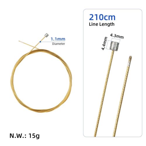 1.2 (1*19)*2.1 meters gold grinding 304 universal rear speed wire core