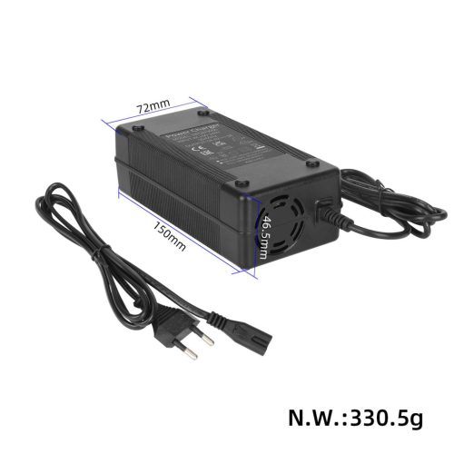 Gyorstöltő 58.8V 3A ventilátorral