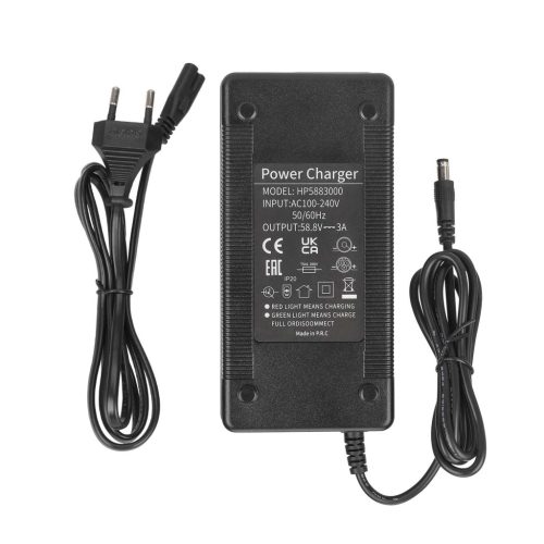 Gyorstöltő 58.8V 3A ventilátorral