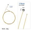 1.5 (1*19)*1.7 meters gold grinding 304 mountain rear brake cable core