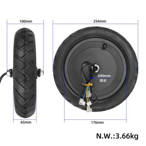 Xiaomi 4 motor with CST 250*54 vacuum tire
