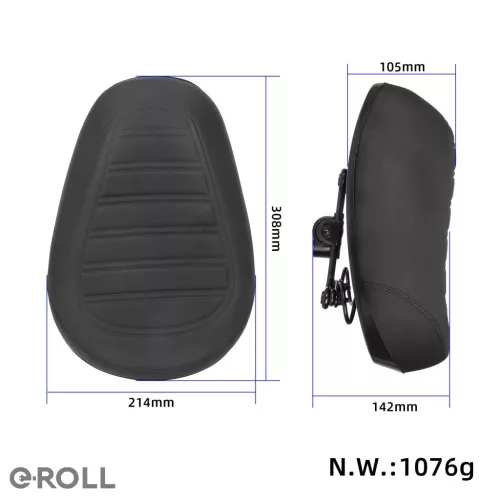 Nagy méretű ülés – fekete