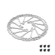 160mm féktárcsa – G-mintázat, fogazott szél, 6 csavaros (csavarokkal)
