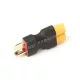 XT60 anya – T-csatlakozó apa adapter – RC akkumulátor és e-roller adapter