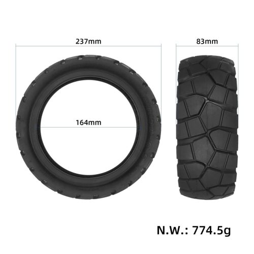 80/50-6.5 off-road külső gumi 10"/Kukirin G2 kompatibilis 