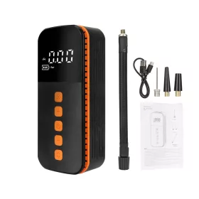   Multifunkciós kézi  kompresszor – 150 PSI, Vezeték Nélküli, LED fénnyel