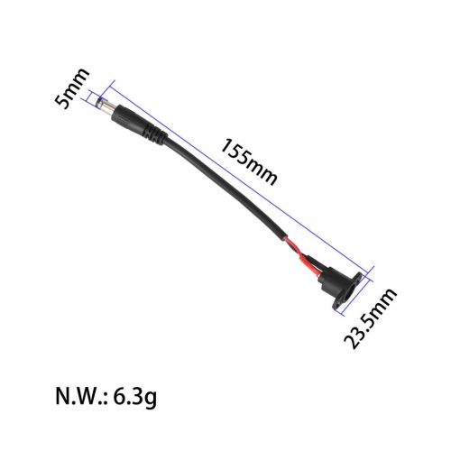 adapter cable of DC2.5 to Xiaomi charging port