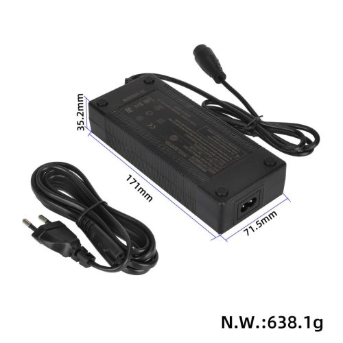 DUALTRON eredeti 66.4V1.75A töltő LP16-3P connector(EU plug)