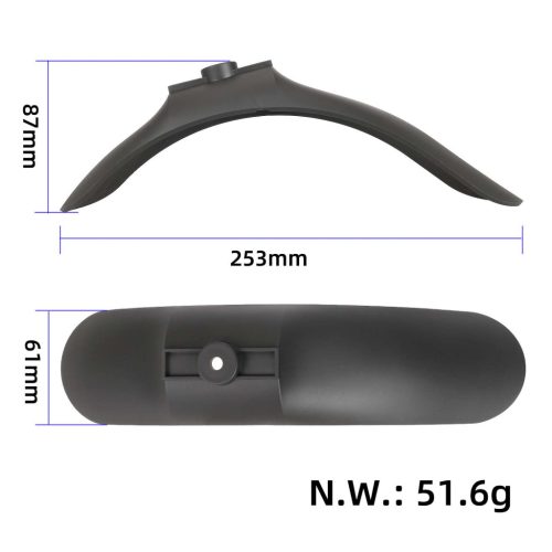 original front mudguard for Xiaomi 4 Lite (2Gen) scooter