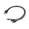 one to three USB to TYPE-C data cable