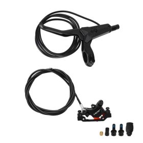   NUTT left brake lever with 180cm brake cable and left hydraulic disc brake with 220cm cable