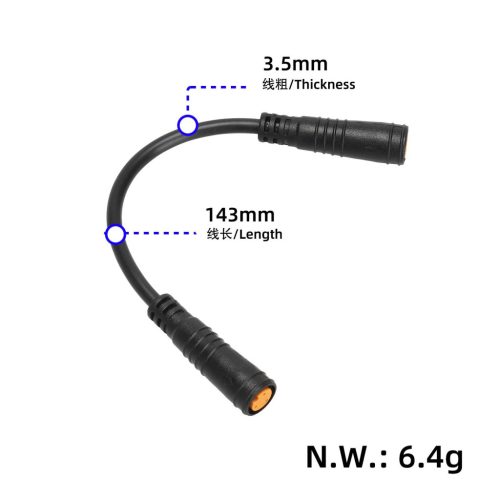 E-bike Connection Cable with 3 Pin Female to Female Plugs