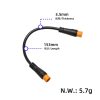 E-bike Connection Cable with 3 Pin Male to Male Plugs