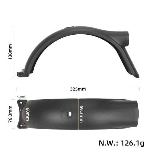 original rear mudguard for Xiaomi Elite scooter