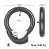  reinforced 8 1/2*2(50-134mm) inner tube with 90 degree for Zero 9 scooter