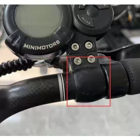 Minimotors EY3 kijelző tartóelem
