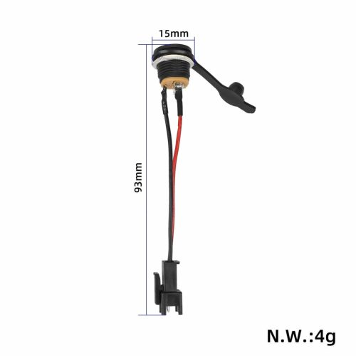 DC2.1 charging socket with SM terminal for Kugoo S1