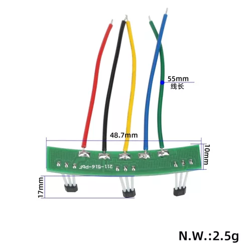 Motor hall szenzor 3147 41F 213 60° PCB