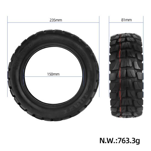 10"TUOVT 255*80 külső gumi 