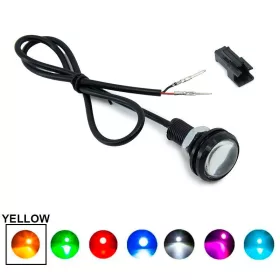 12V sárga LED sasszem – 1 db