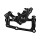 Hátsó féknyereg 180mm – fekete